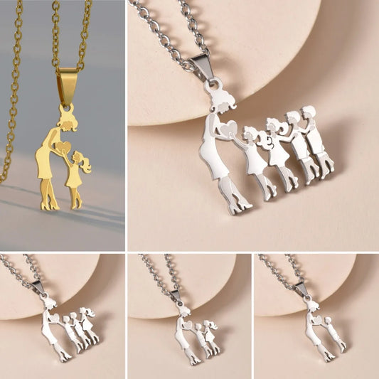 Mother's and Children Necklace